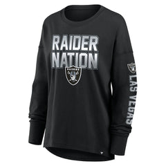 Las Vegas Raiders Women's Hometown Legacy Long Sleeve T-Shirt Black - Fanatics