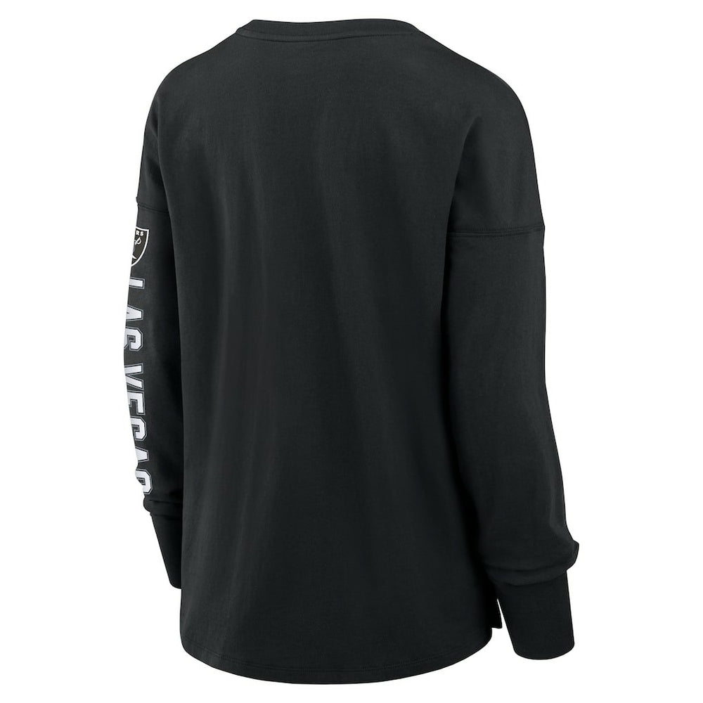 Las Vegas Raiders Women's Hometown Legacy Long Sleeve T-Shirt Black - Fanatics