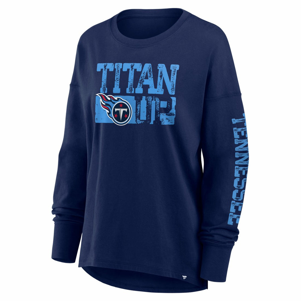 Tennessee Titans Women's Hometown Legacy Long Sleeve T-Shirt Navy - Fanatics