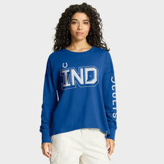 Indianapolis Colts Women's Hometown Legacy Long Sleeve T-Shirt Royal - Fanatics