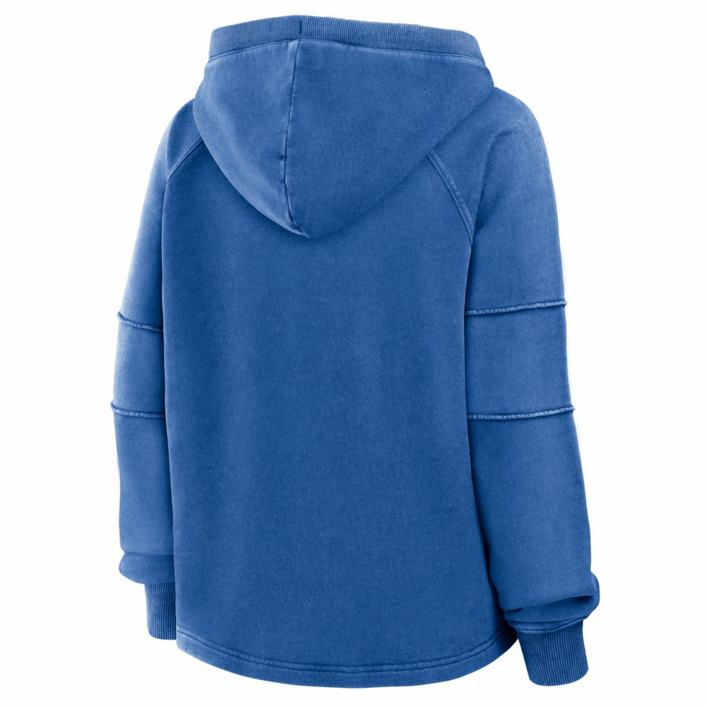 Buffalo Bills Women's Oversized Raglan Gridiron Hoodie Royal - Fanatics