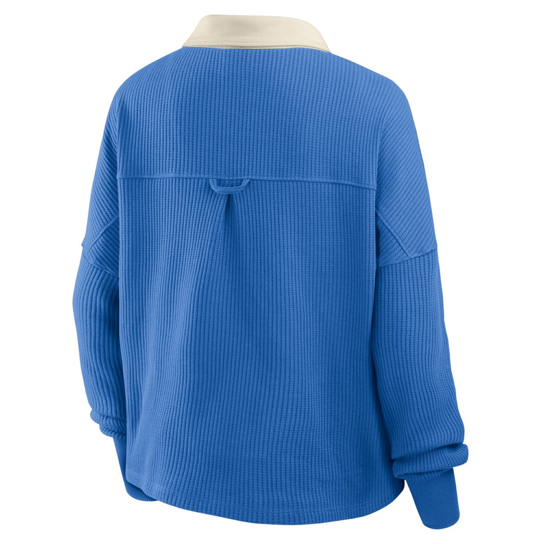 Detroit Lions Women's Oversized Hometown Premium Thermal Long Sleeve Shirt Blue - Fanatics