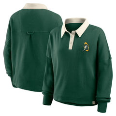Green Bay Packers Women's Oversized Hometown Premium Thermal Long Sleeve Shirt Green - Fanatics