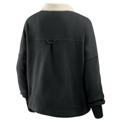 Pittsburgh Steelers Women's Oversized Hometown Premium Thermal Long Sleeve Shirt Black - Fanatics