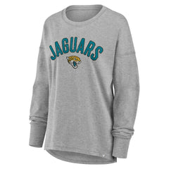 Jacksonville Jaguars Women's Hometown Legacy Long Sleeve T-Shirt Heather Gray - Fanatics