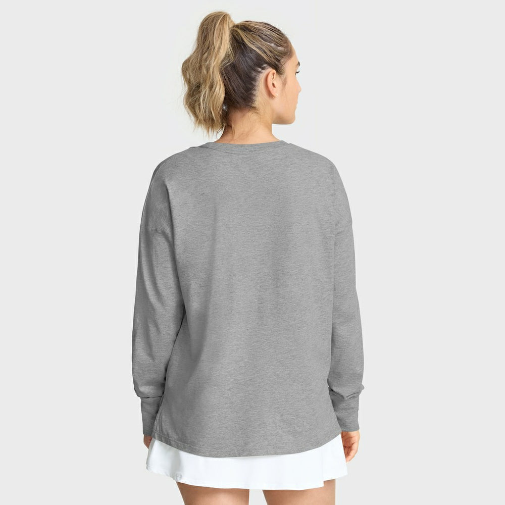 Cincinnati Bengals Women's Hometown Legacy Long Sleeve T-Shirt Heather Gray - Fanatics