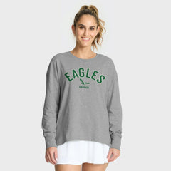 Philadelphia Eagles Women's Hometown Legacy Long Sleeve T-Shirt Heather Gray - Fanatics