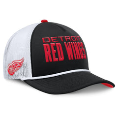 Detroit Red Wings - Fanatics Authentic Pro Rink A-Frame Adjustable Hat Black/White