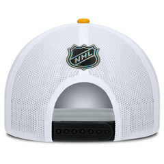 Pittsburgh Penguins Fanatics Authentic Pro Rink A-Frame Adjustable Hat Black/White