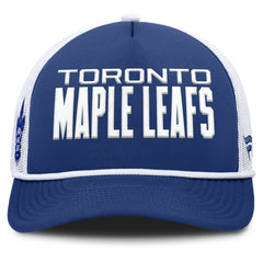 Toronto Maple Leafs - Fanatics Authentic Pro Rink A-Frame Adjustable Hat Blue/White