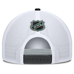 Vegas Golden Knights Fanatics Authentic Pro Rink A-Frame Adjustable Hat Charcoal/White