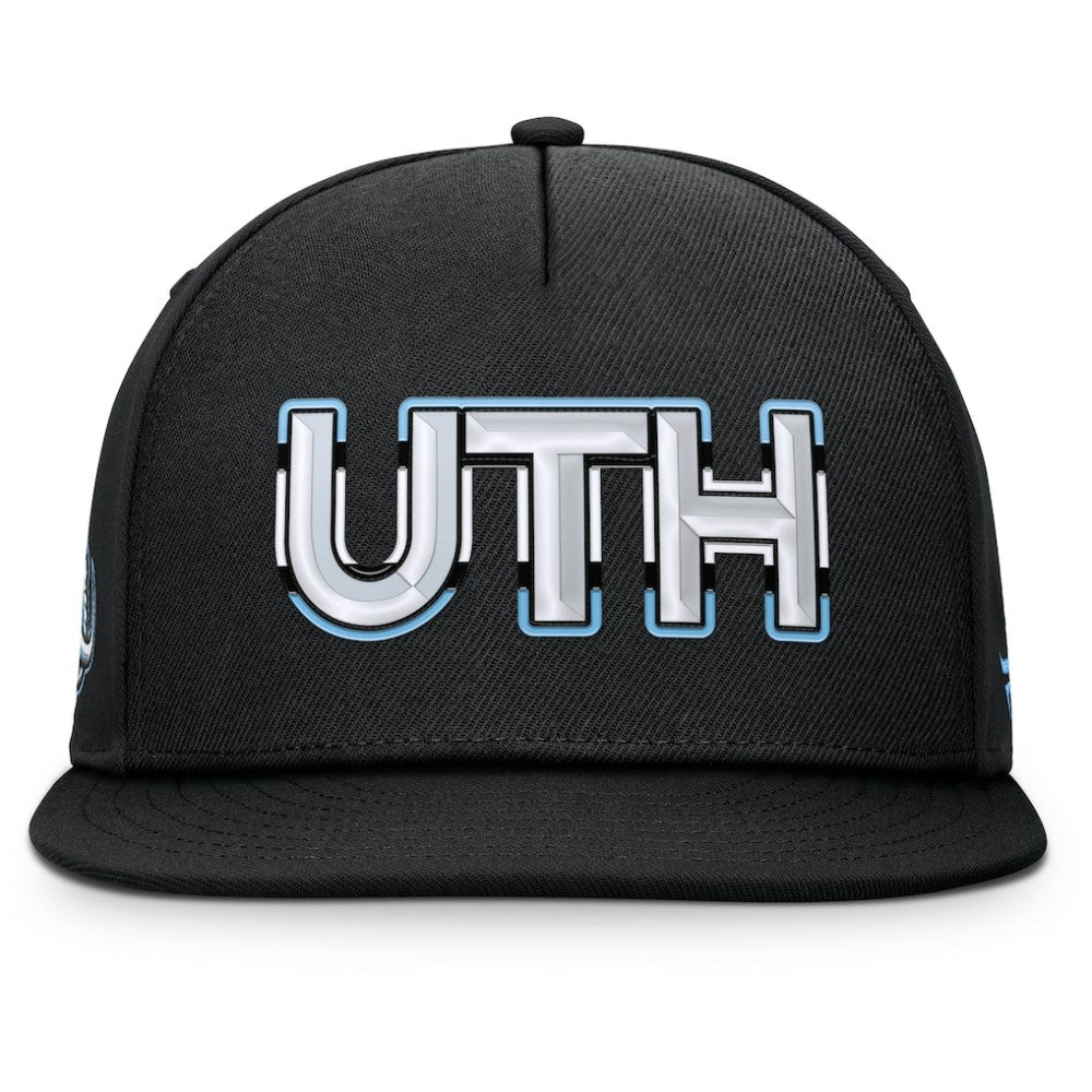 Utah Mammoth - Fanatics Authentic Pro Rink Team Code Snapback Hat Black