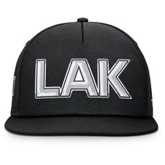 Los Angeles Kings - Fanatics Authentic Pro Rink Team Code Snapback Hat Black