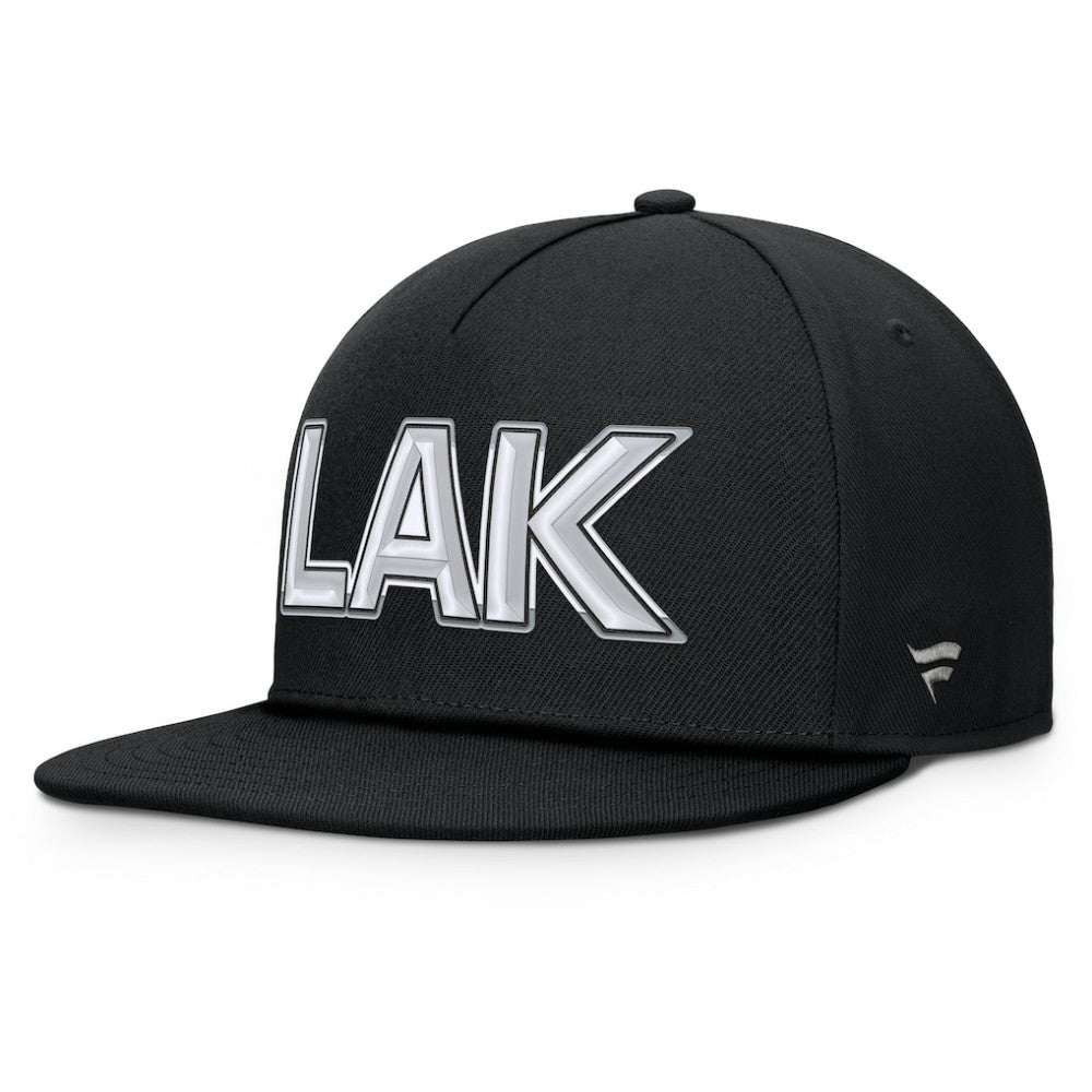Los Angeles Kings - Fanatics Authentic Pro Rink Team Code Snapback Hat Black