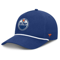 Edmonton Oilers - Fanatics Authentic Pro Rink Roper A-Frame Adjustable Hat Royal