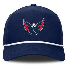 Washington Capitals Fanatics Authentic Pro Rink Roper A-Frame Adjustable Hat Navy