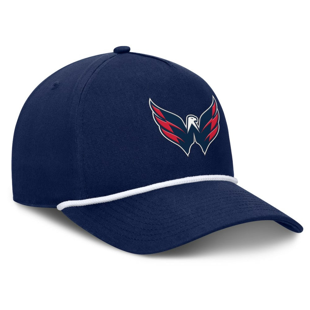 Washington Capitals Fanatics Authentic Pro Rink Roper A-Frame Adjustable Hat Navy