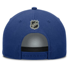 Vancouver Canucks - Fanatics Authentic Pro Rink Roper A-Frame Adjustable Hat Blue