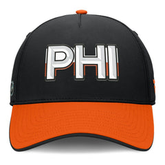 Philadelphia Flyers - Fanatics Authentic Pro Rink Team Code Flex Hat Black/Orange
