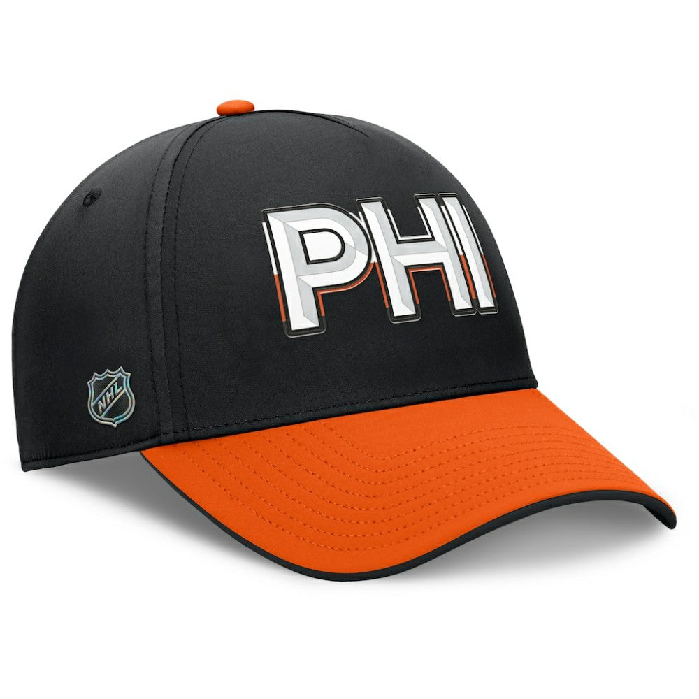Philadelphia Flyers - Fanatics Authentic Pro Rink Team Code Flex Hat Black/Orange