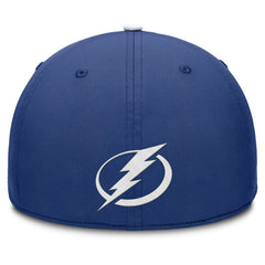 Tampa Bay Lightning - Fanatics Authentic Pro Rink Team Code Flex Hat Blue/White