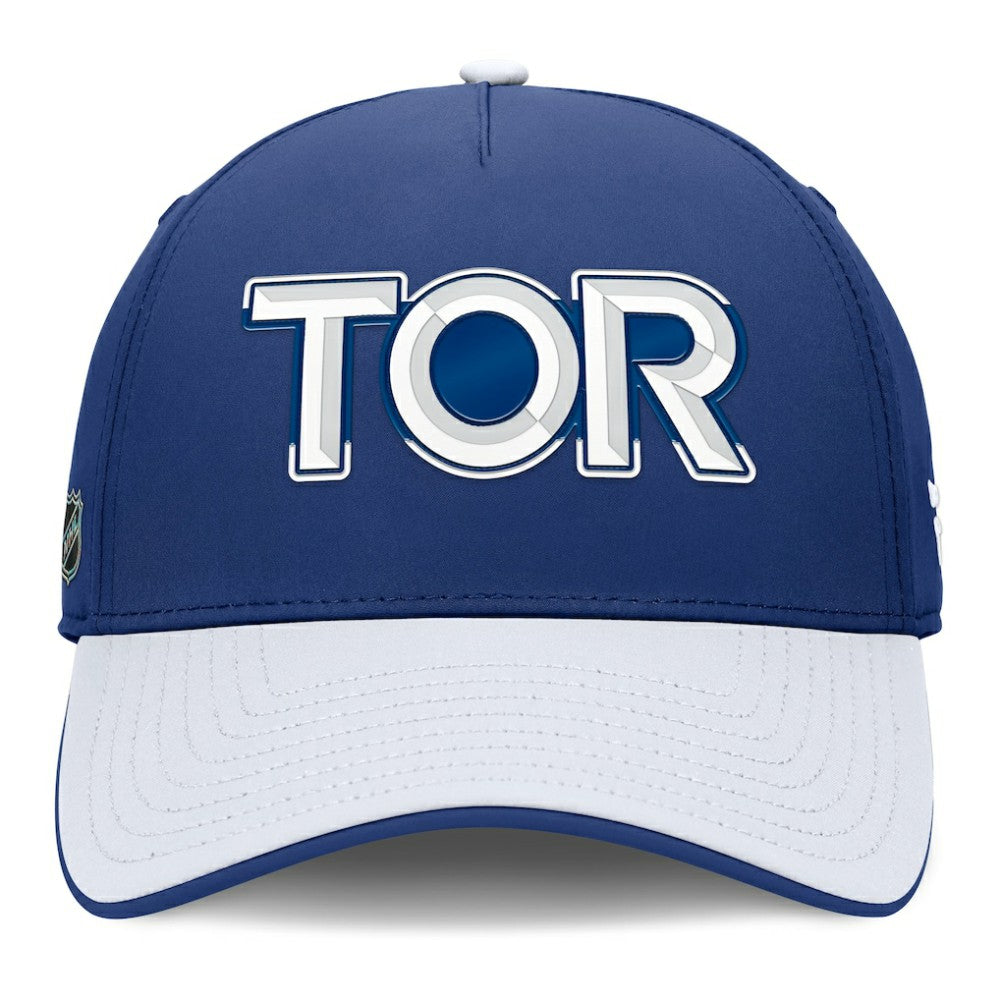 Toronto Maple Leafs - Fanatics Authentic Pro Rink Team Code Flex Hat Blue/White