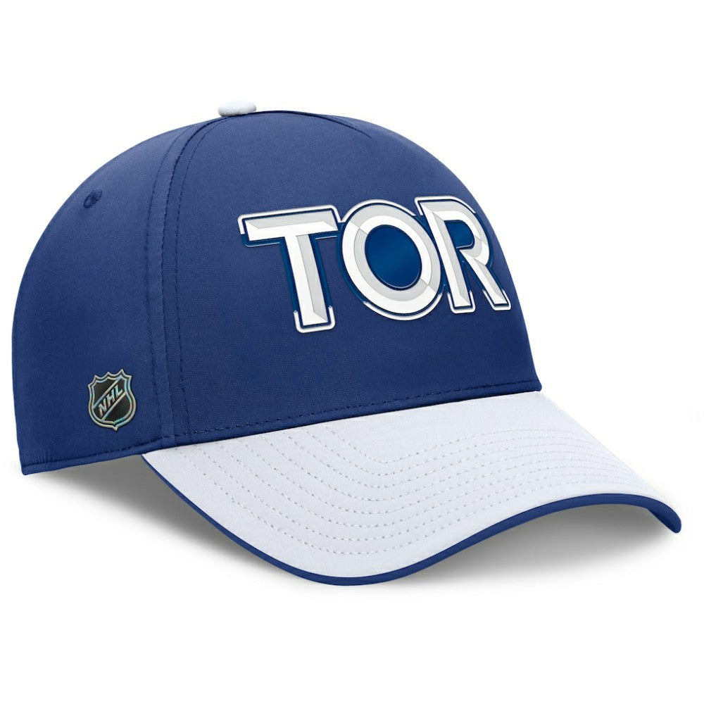 Toronto Maple Leafs - Fanatics Authentic Pro Rink Team Code Flex Hat Blue/White