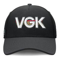 Vegas Golden Knights Fanatics Authentic Pro Rink Team Code Flex Hat Black/Charcoal