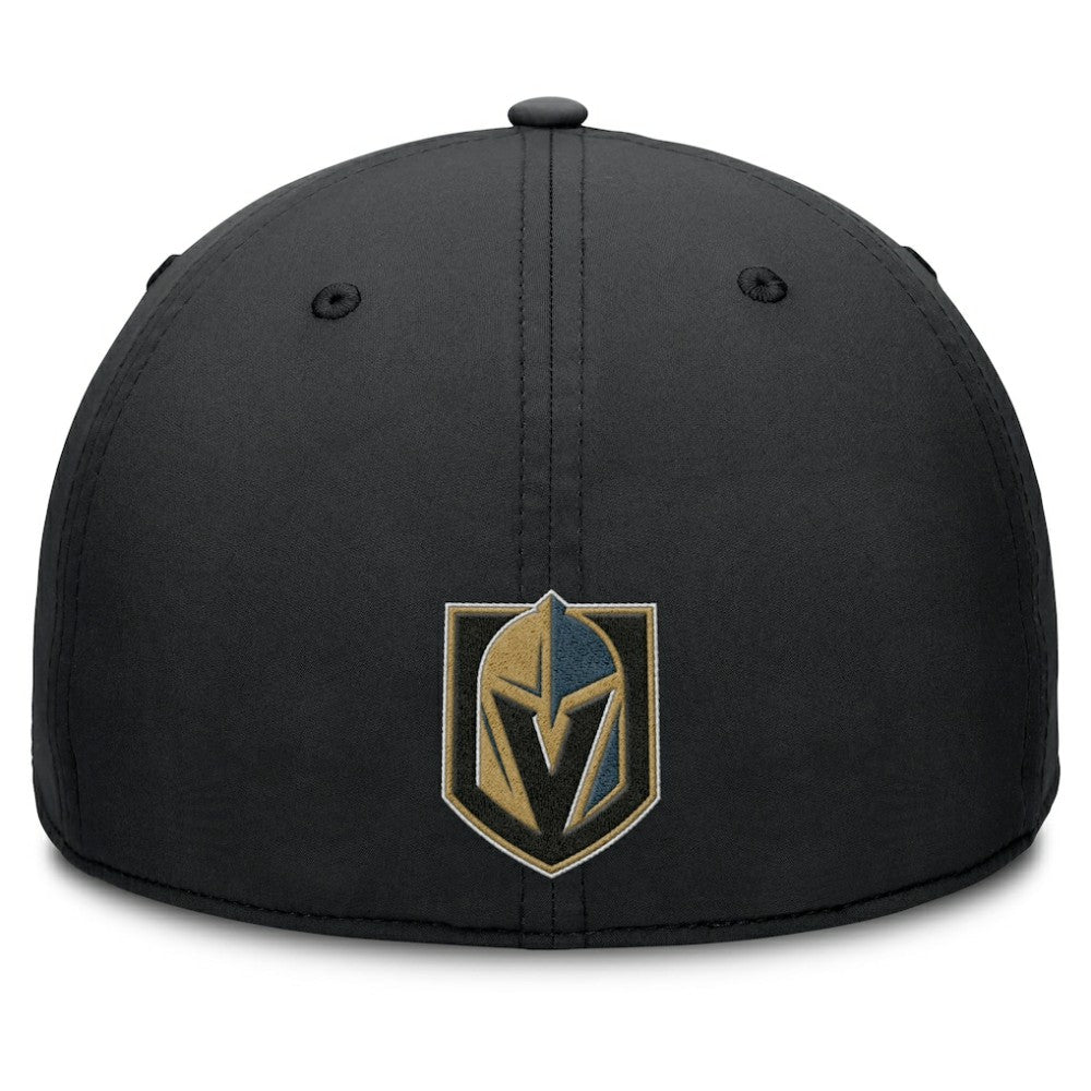 Vegas Golden Knights Fanatics Authentic Pro Rink Team Code Flex Hat Black/Charcoal