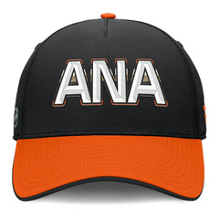 Anaheim Ducks - Fanatics Authentic Pro Rink Team Code Flex Hat Black/Orange