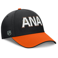 Anaheim Ducks - Fanatics Authentic Pro Rink Team Code Flex Hat Black/Orange