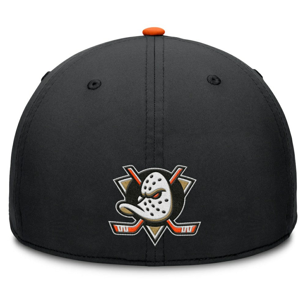 Anaheim Ducks - Fanatics Authentic Pro Rink Team Code Flex Hat Black/Orange