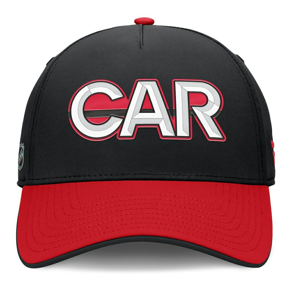 Carolina Hurricanes - Fanatics Authentic Pro Rink Team Code Flex Hat Black/Red