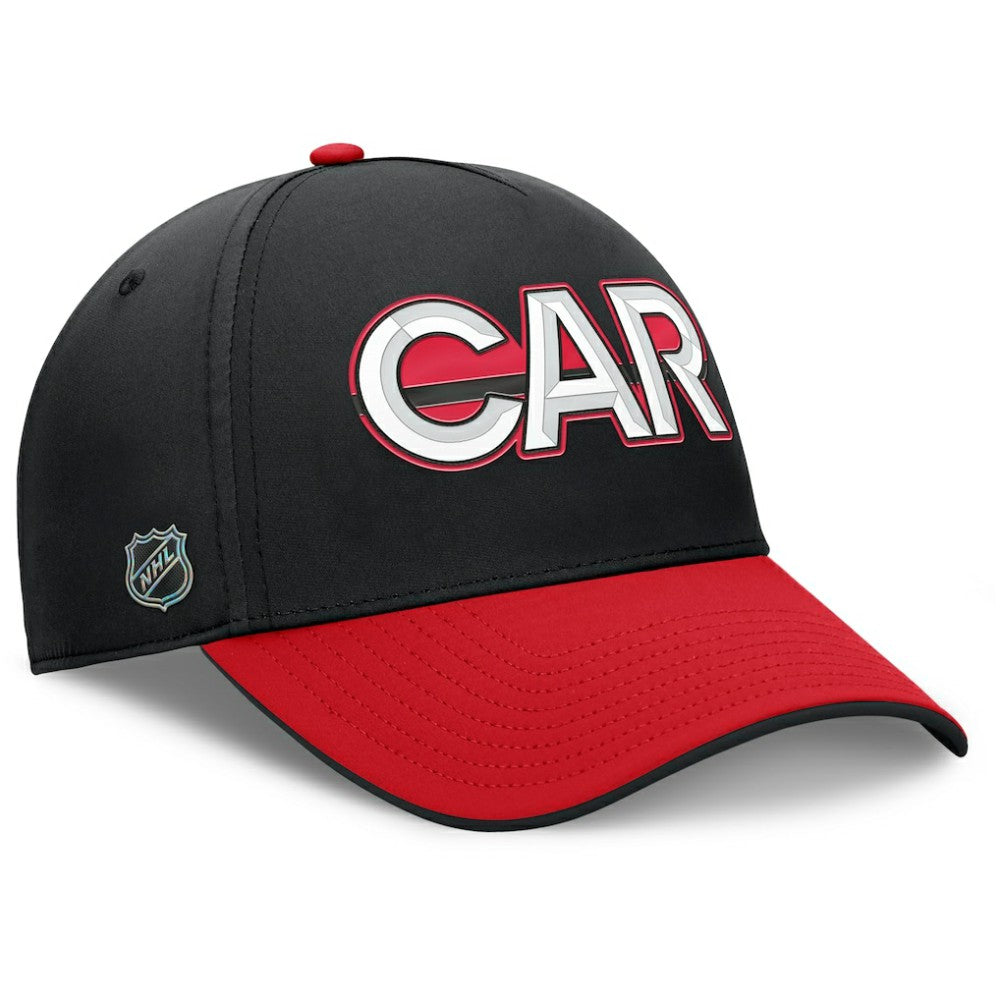 Carolina Hurricanes - Fanatics Authentic Pro Rink Team Code Flex Hat Black/Red