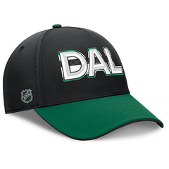 Dallas Stars - Fanatics Authentic Pro Rink Team Code Flex Hat Black/Kelly Green