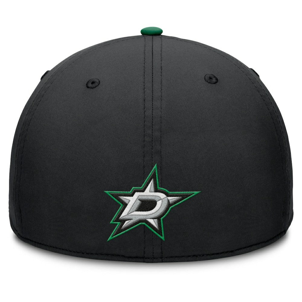 Dallas Stars - Fanatics Authentic Pro Rink Team Code Flex Hat Black/Kelly Green