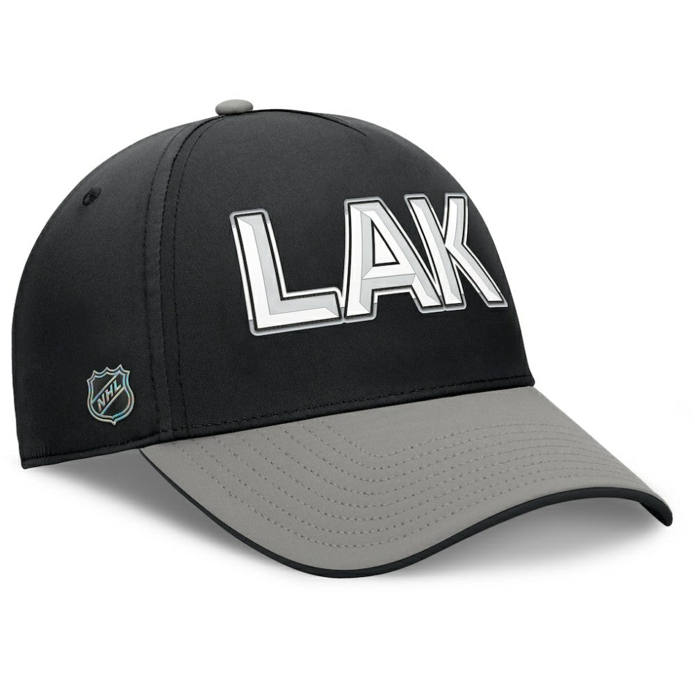 Los Angeles Kings - Fanatics Authentic Pro Rink Team Code Flex Hat Black/Gray