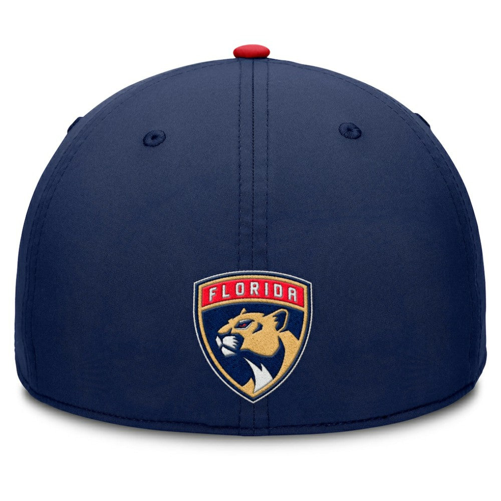 Florida Panthers - Fanatics Authentic Pro Rink Team Code Flex Hat Navy/Red