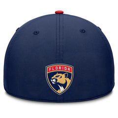 Florida Panthers - Fanatics Authentic Pro Rink Team Code Flex Hat Navy/Red