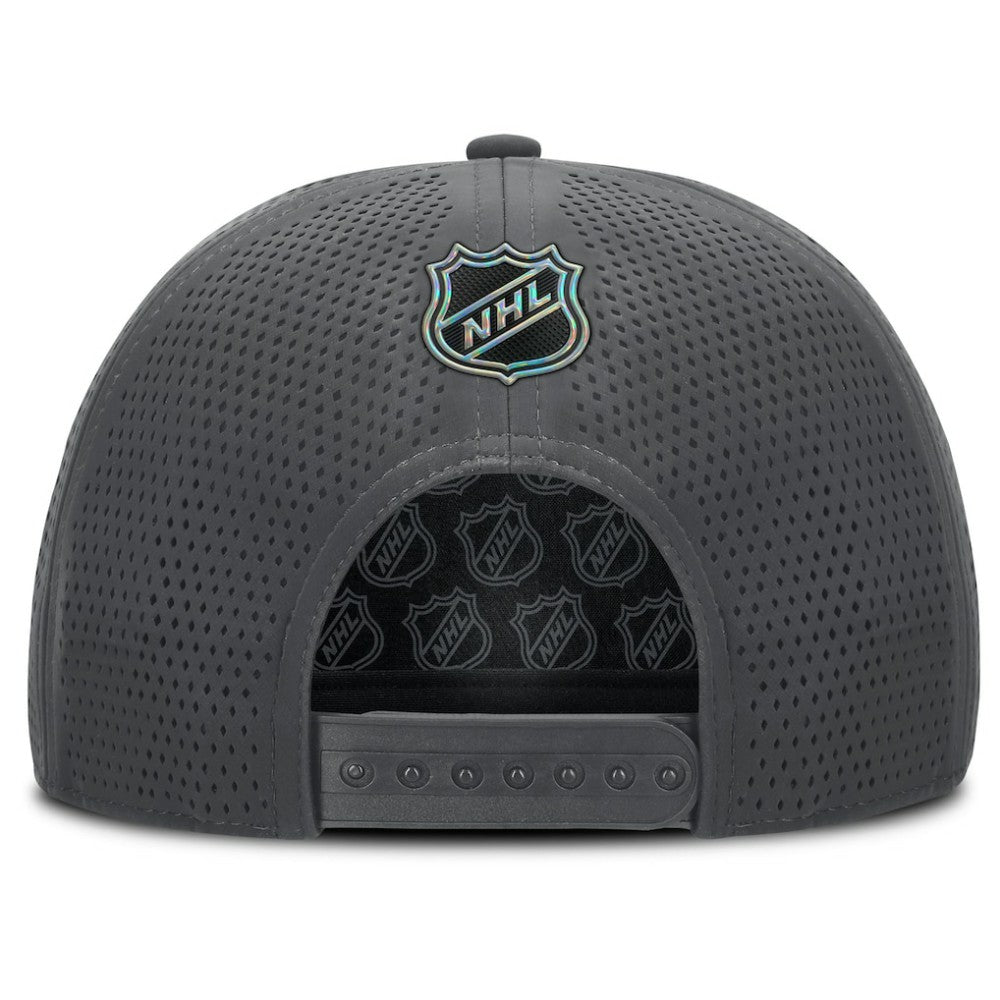 Vegas Golden Knights Fanatics Authentic Pro Rink Adjustable Hat Charcoal