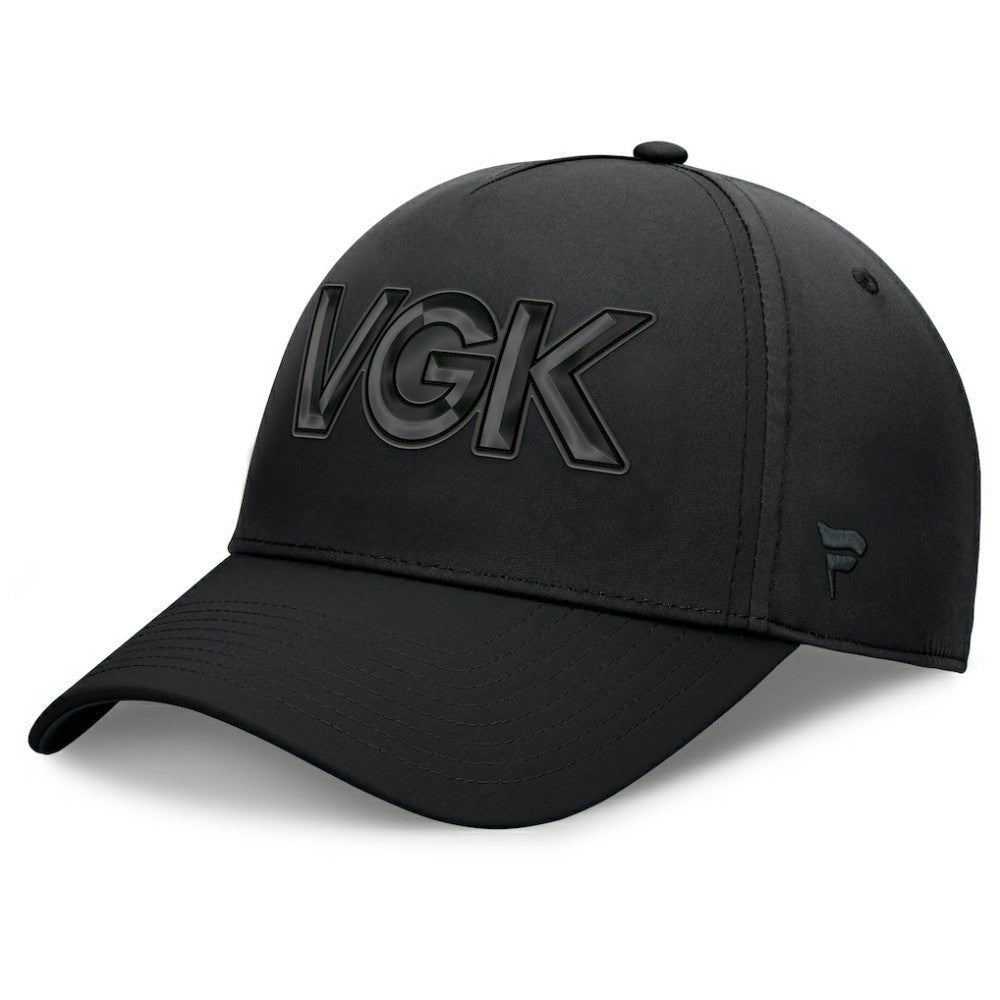 Vegas Golden Knights Fanatics Authentic Pro Road Team Code Flex Hat Black