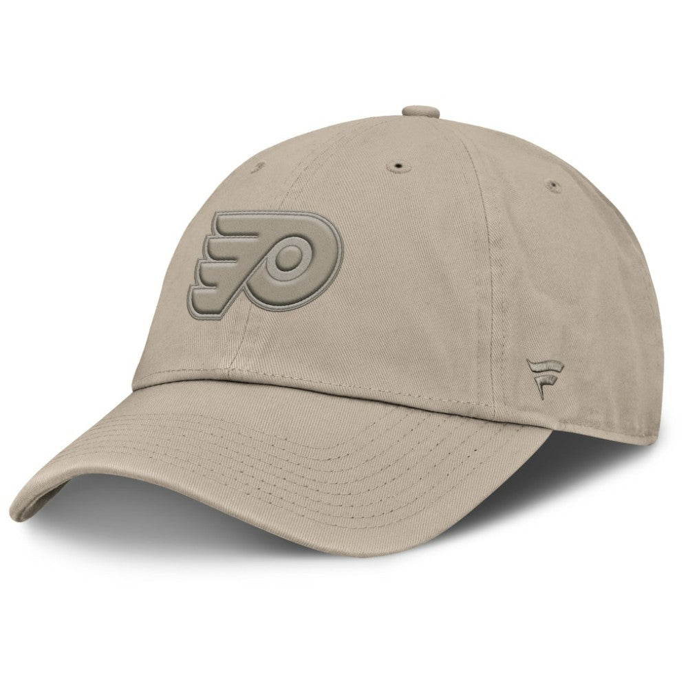 Philadelphia Flyers - Fanatics Authentic Pro Road Adjustable Hat Tan
