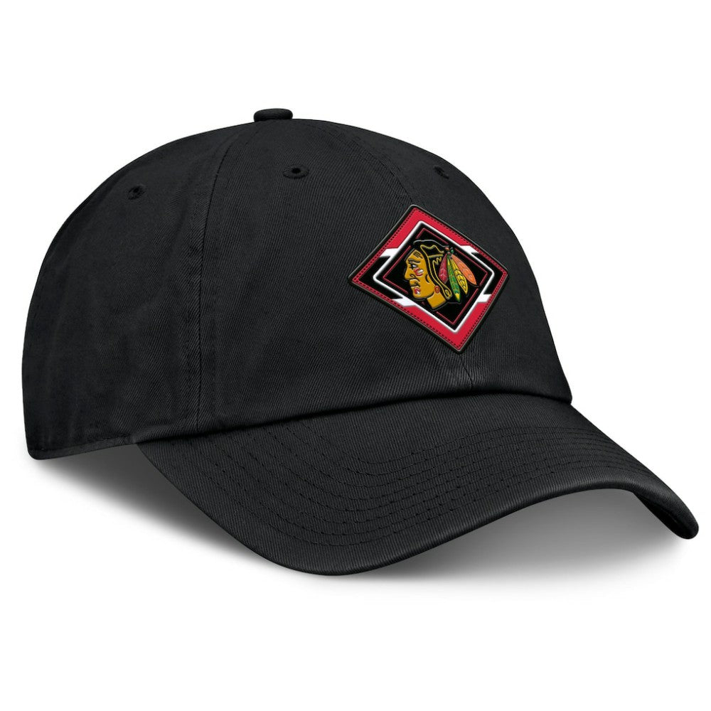 Chicago Blackhawks Fanatics Women's Authentic Pro Rink Adjustable Hat Black
