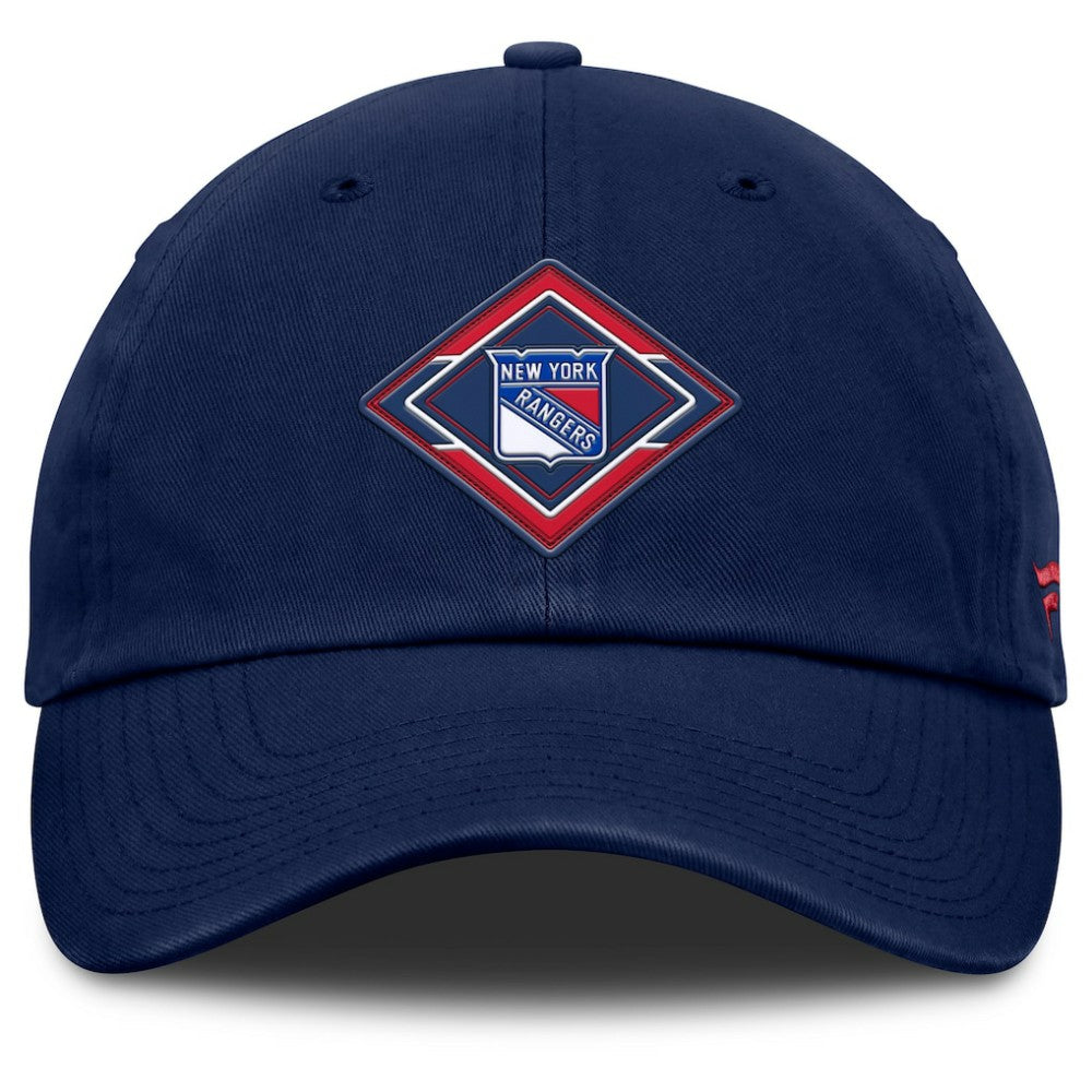 New York Rangers Fanatics Women's Authentic Pro Rink Adjustable Hat Navy