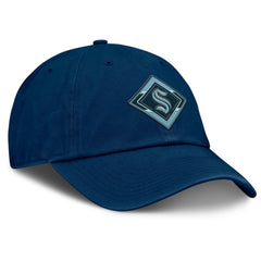Seattle Kraken Fanatics Women's Authentic Pro Rink Adjustable Hat Deep Sea Blue
