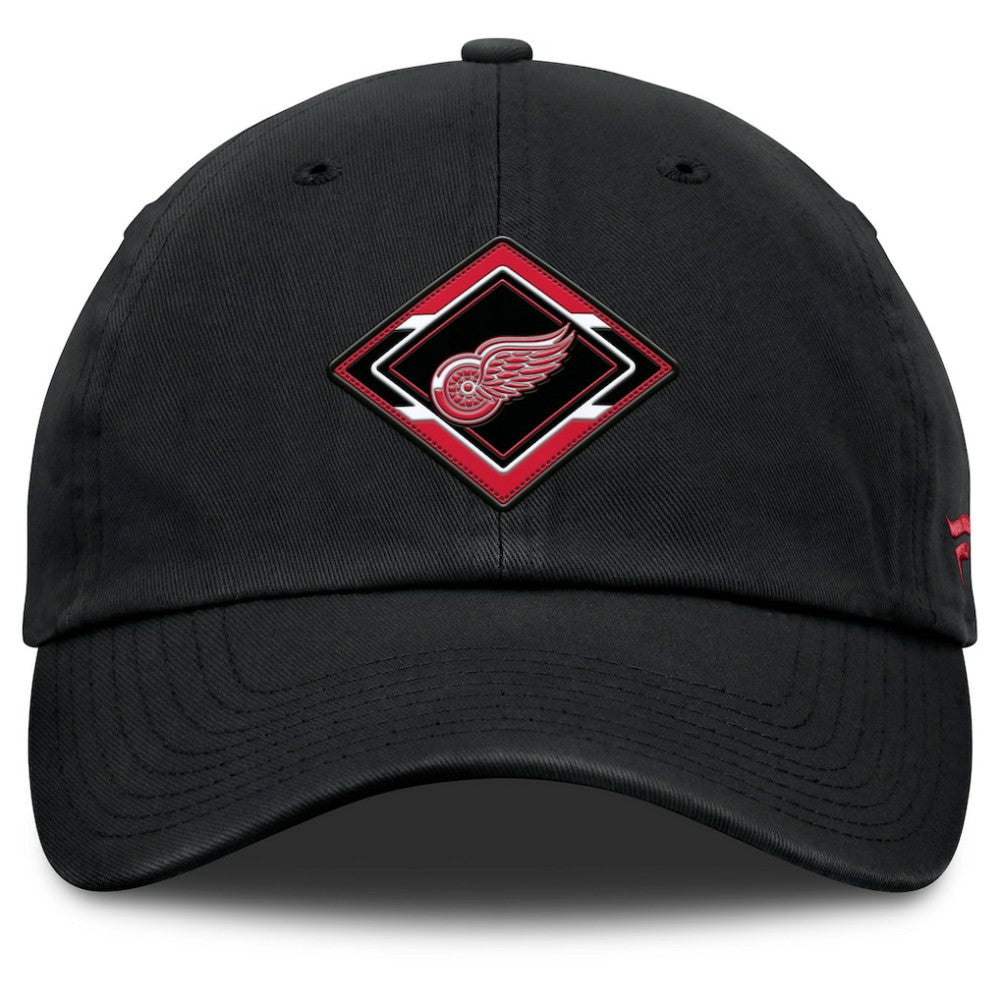 Detroit Red Wings - Fanatics Women's Authentic Pro Rink Adjustable Hat Black