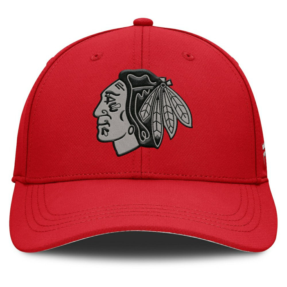 Chicago Blackhawks Fanatics Homage Adjustable Hat Red