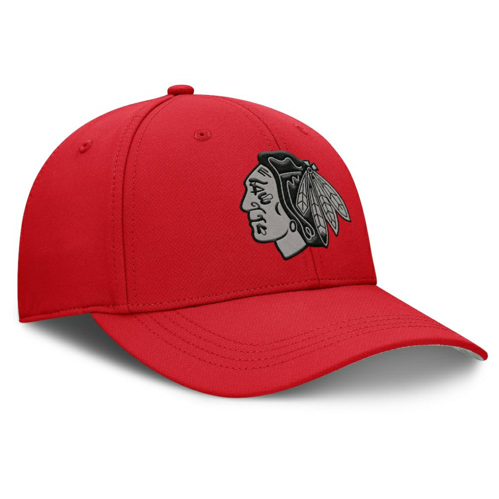 Chicago Blackhawks Fanatics Homage Adjustable Hat Red