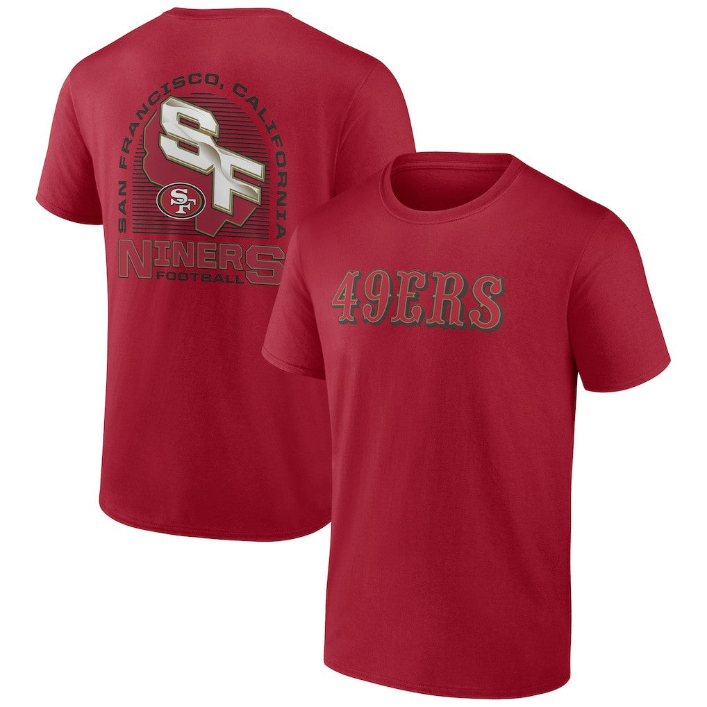 San Francisco 49ers Home Field Advantage T-Shirt Scarlet - NFL