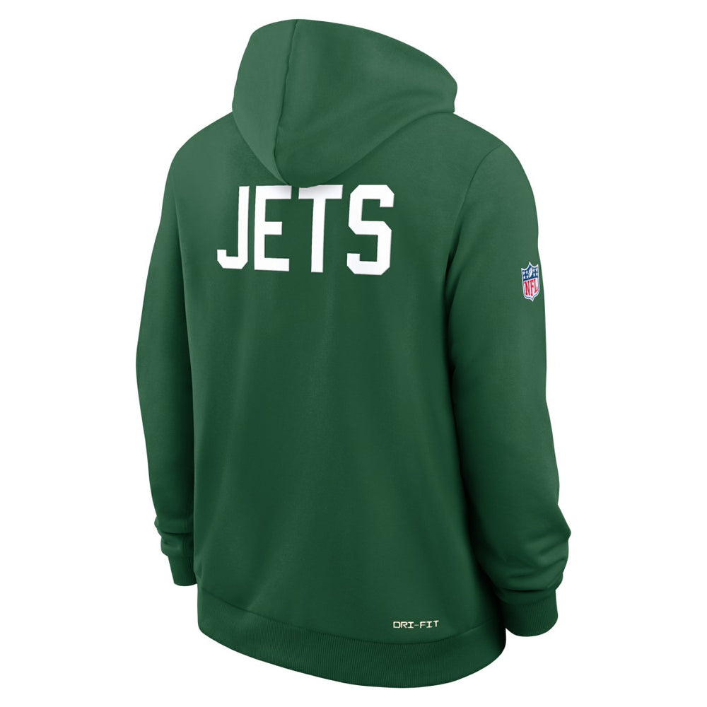 New York Jets Sideline Standard Issue Alt 2 Dri-FIT Hoodie Green - Nike